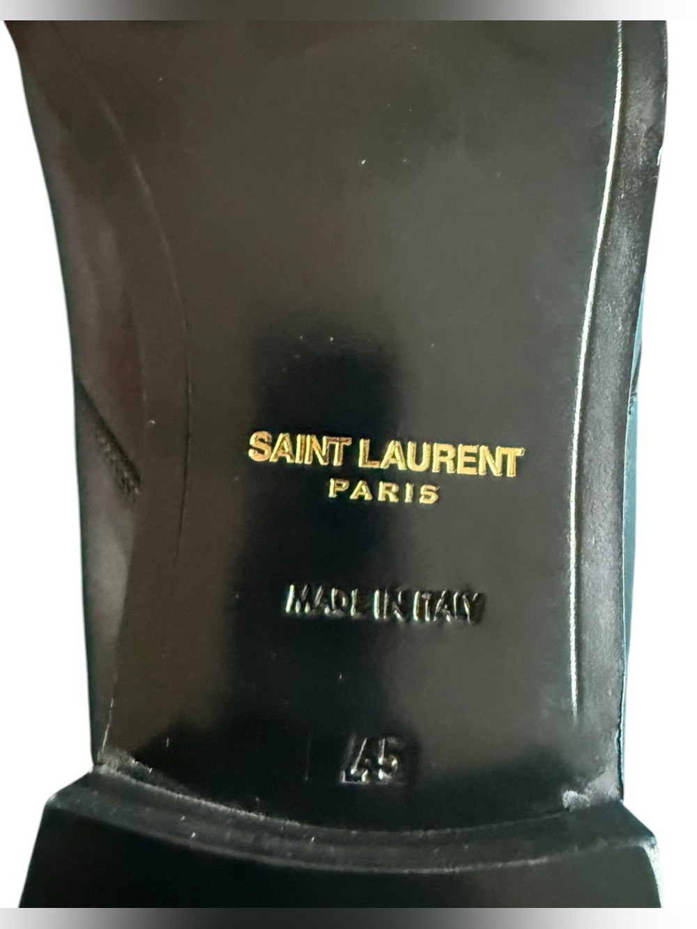 Saint Laurent Black Leather Braided Derby Spring/Summer 2013 EU45/US12 (NEW) - Picture 11 of 12